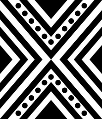 Zimbabwe pattern motif
 - obrazy, fototapety, plakaty