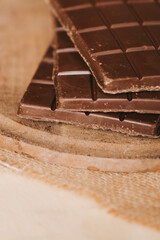 Detalle de  chocolate