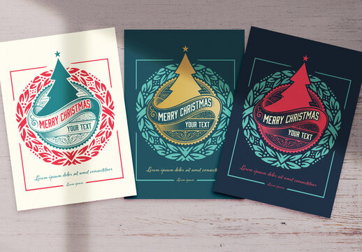 Christmas Event Graphic Flyer Layout