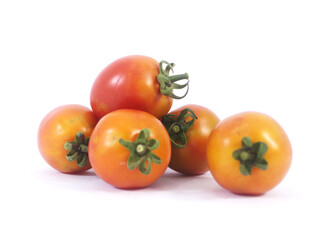 closeup fresh tomato on with background