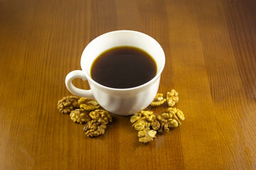 Cup of black coffee