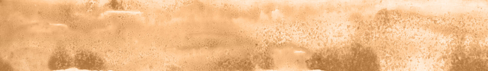Brown watercolor background creative texture.