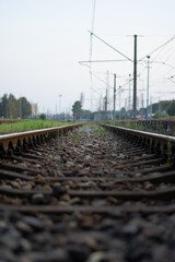 Infinity railway low angle show