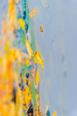 paint Venice abstract canvas
