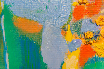 paint Venice abstract canvas