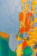 paint Venice abstract canvas