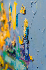 paint Venice abstract canvas