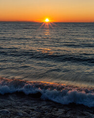 Sunrise over Lake Ontario