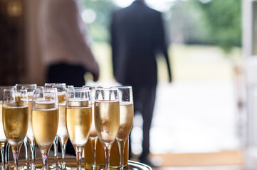 Wedding Reception Champagne