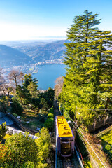 Comoâ€“Brunate funicular is a funicular railway that connects the city of Como with the...