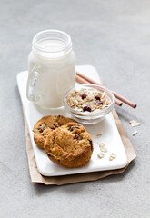 milk and cookies