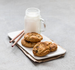 cookies and milk