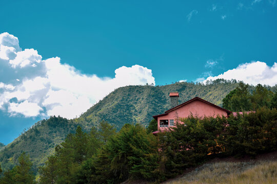Constanza, Dominican Republic. Mountain village in the mountains