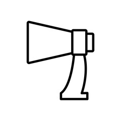 Megaphone line icon
