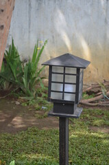 lantern in the garden