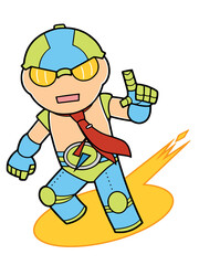 Characters_10/06/2009 : 通信速度のキャラクター