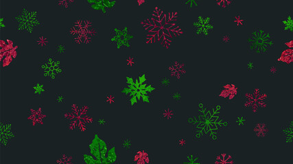 Happy Holidays Seamless pattern vector. Happy New year 2021 background. Happy Winter patterns design concept for fabric, cover, invitation card, website banner, social media story and post.