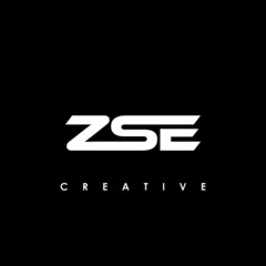 ZSE Letter Initial Logo Design Template Vector Illustration	
