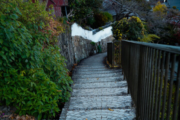 Obraz premium Onomichi in Hiroshima, 2020.