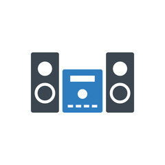 Sound system icon
