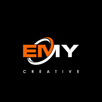 EMY Letter Initial Logo Design Template Vector Illustration	
