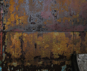 Old painted walls