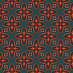 colorful symmetrical repeating patterns for textiles, ceramic tiles, wallpapers and designs. seamless image. 