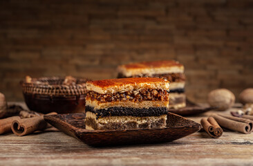 Flodni is a traditional Hungarian dessert