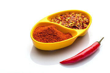 Chilli, Red Pepper Flakes and Chilli Powder