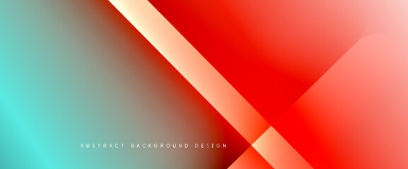 Fluid gradients with dynamic diagonal lines abstract background. Bright colors with dynamic light and shadow effects. Vector wallpaper or poster