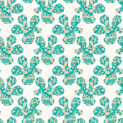 Abstractl seamless pattern. Image on white and colored background.Design for textiles and advertising companies.