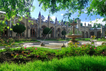 The main drinking gallery. Kislovodsk. Russia