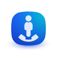 Phone Operator - Button