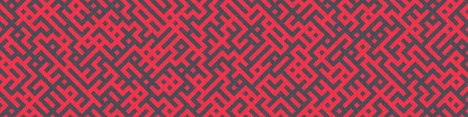 Abstract Geometric Pattern generative computational art illustration