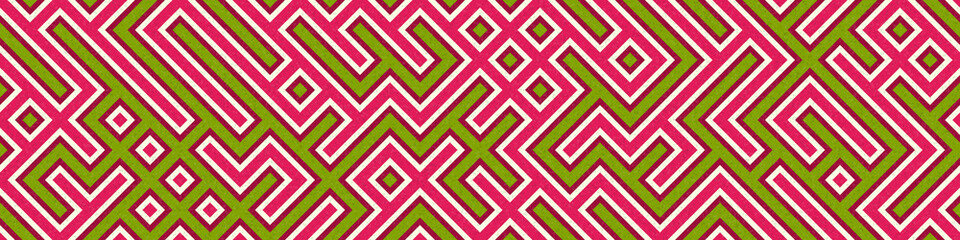 Abstract Geometric Pattern generative computational art illustration