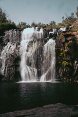 Obraz premium Wasserfall