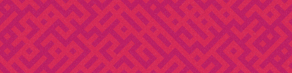 Fototapeta premium Abstract Geometric Pattern generative computational art illustration