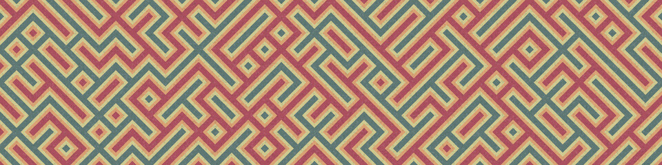 Abstract Geometric Pattern generative computational art illustration