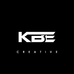 KBE Letter Initial Logo Design Template Vector Illustration	

