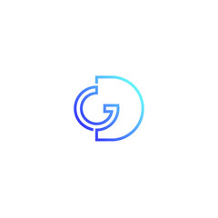 G D logo