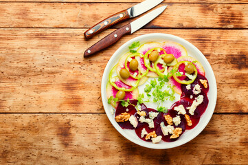 Spring vegetable salad
