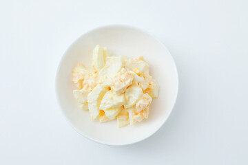 ゆで卵とマヨネーズ