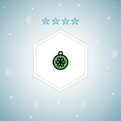     snowflake vector icon moderns