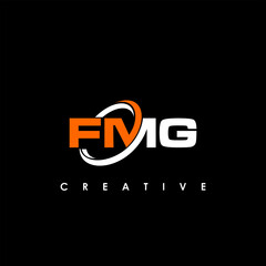 FMG Letter Initial Logo Design Template Vector Illustration	
