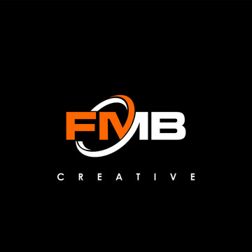 FMB Letter Initial Logo Design Template Vector Illustration	
