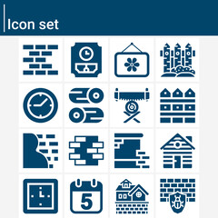 Simple set of obsolete related filled icons.