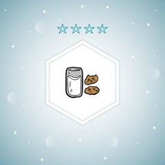 breakfast vector icon moderns