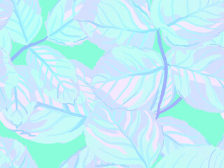 Fototapeta na wymiar Rose Seamless Pattern. Girly Hawaiian Peony Background. Botanic Rose Flower Swimwear Print. Continuous Floral Design.Summer Peonies Leaves and Buds Sleepwear Texture. 