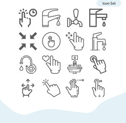 Simple set of maximize related lineal icons.