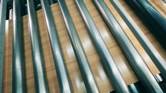 Metal cladding panels production at rolling mill